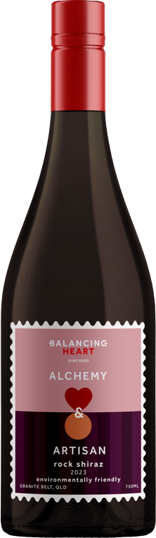 Balancing Heart Alchemy & Artisan Rock Shiraz 2023